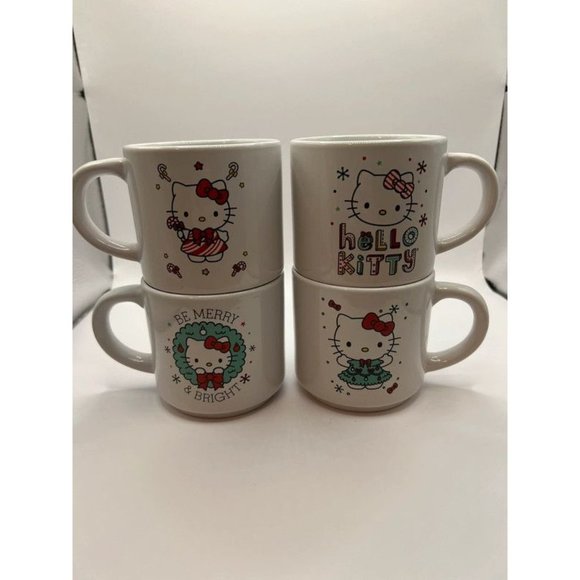 Hello Kitty Christmas/Winter Stackable Mugs/Cups - Picture 8 of 8
